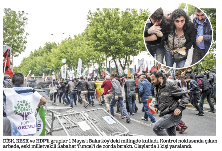 1 Mayıs gösterilirini ucuz atlattık